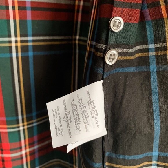 J Crew Perfect Shirt in Stewart Plaid - Picture 7 of 7